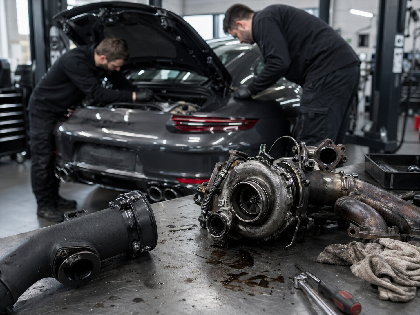 Как понять, что турбина на porsche требует внимания